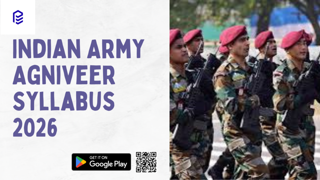 Indian Army Agniveer Syllabus & Exam Pattern 2026